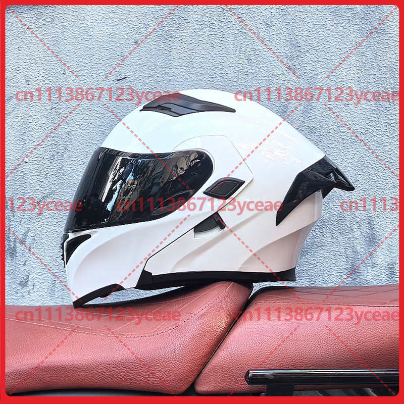 Dual Visor Motorcycle Racing Helmet - Orz 오토바이용 모듈식 헬멧, 듀얼 바이저,