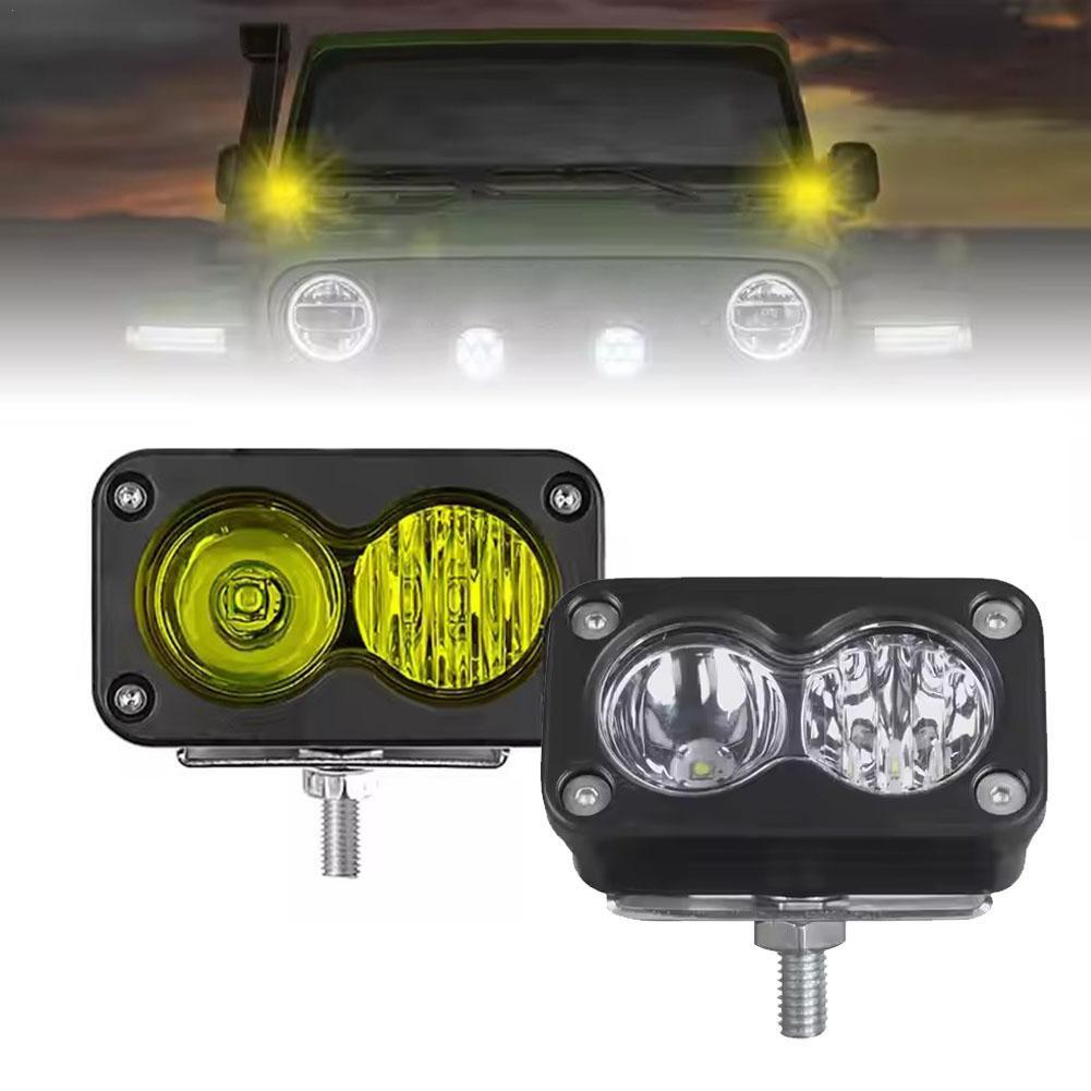 Universal Motorcycle Led Headlight Projector - 20W LED 헤드라이트 3인치 사각형 투광등
