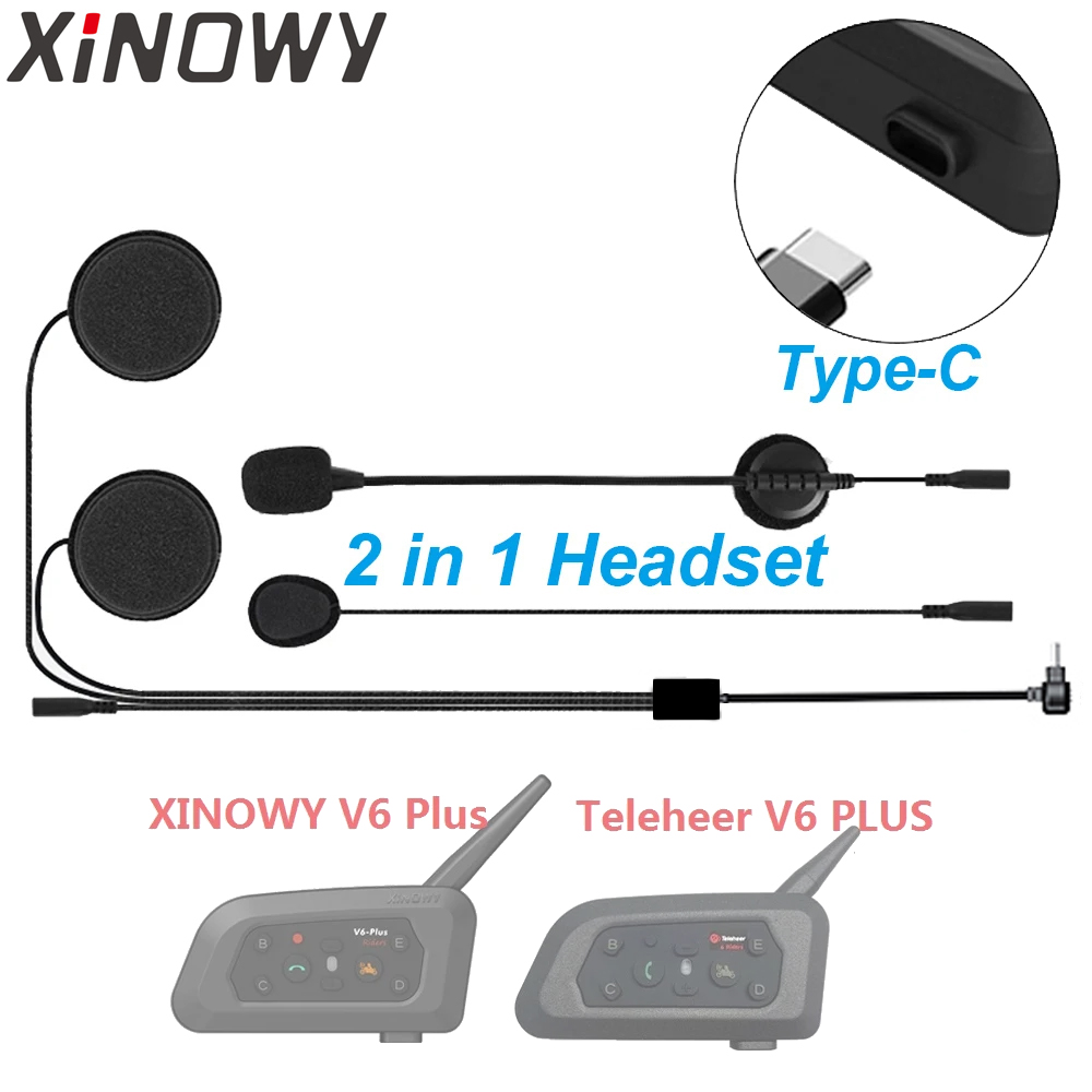 Type-C 이어폰 스피커 액세서리 Teleheer V - Universal Motorcycle Helmet Intercom Headset 리뷰 및 가격