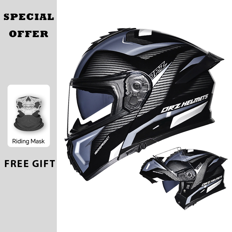 플립업 헬멧 듀얼 바이저 플립업 오토바이 헬멧 남녀 공 - Modular Flip Up Motorcycle Helmet Dot Approved 리뷰 및 가격