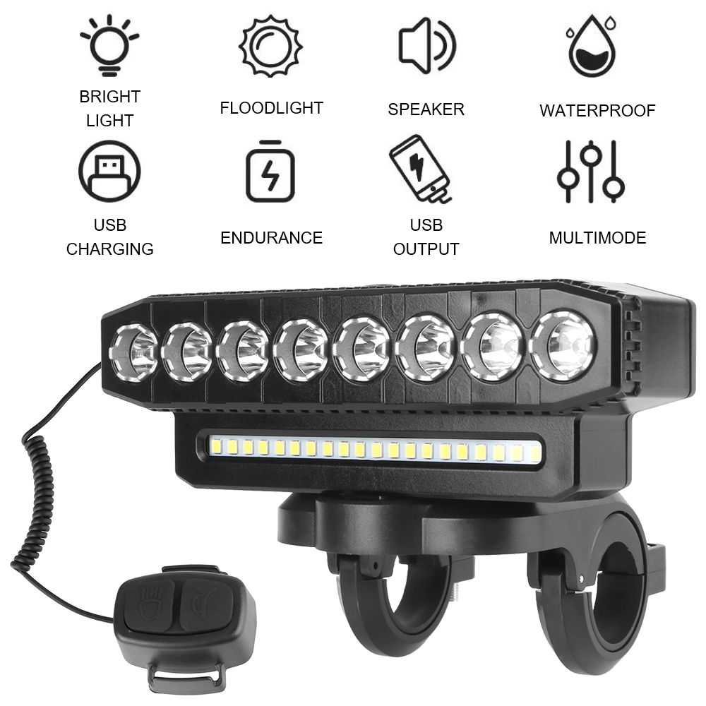 방수 오토바이 스포트라이트 휴대용 충전식 LED 헤드라 - Universal Motorcycle Led Headlight Projector 리뷰 및 가격