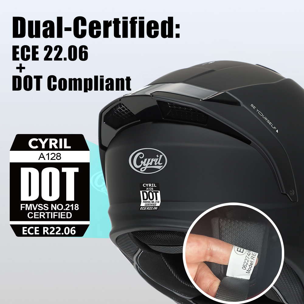 CYRIL 모듈러 헬멧 오토바이용 ECE 22.06 인 - Modular Flip Up Motorcycle Helmet Dot Approved 리뷰 및 가격