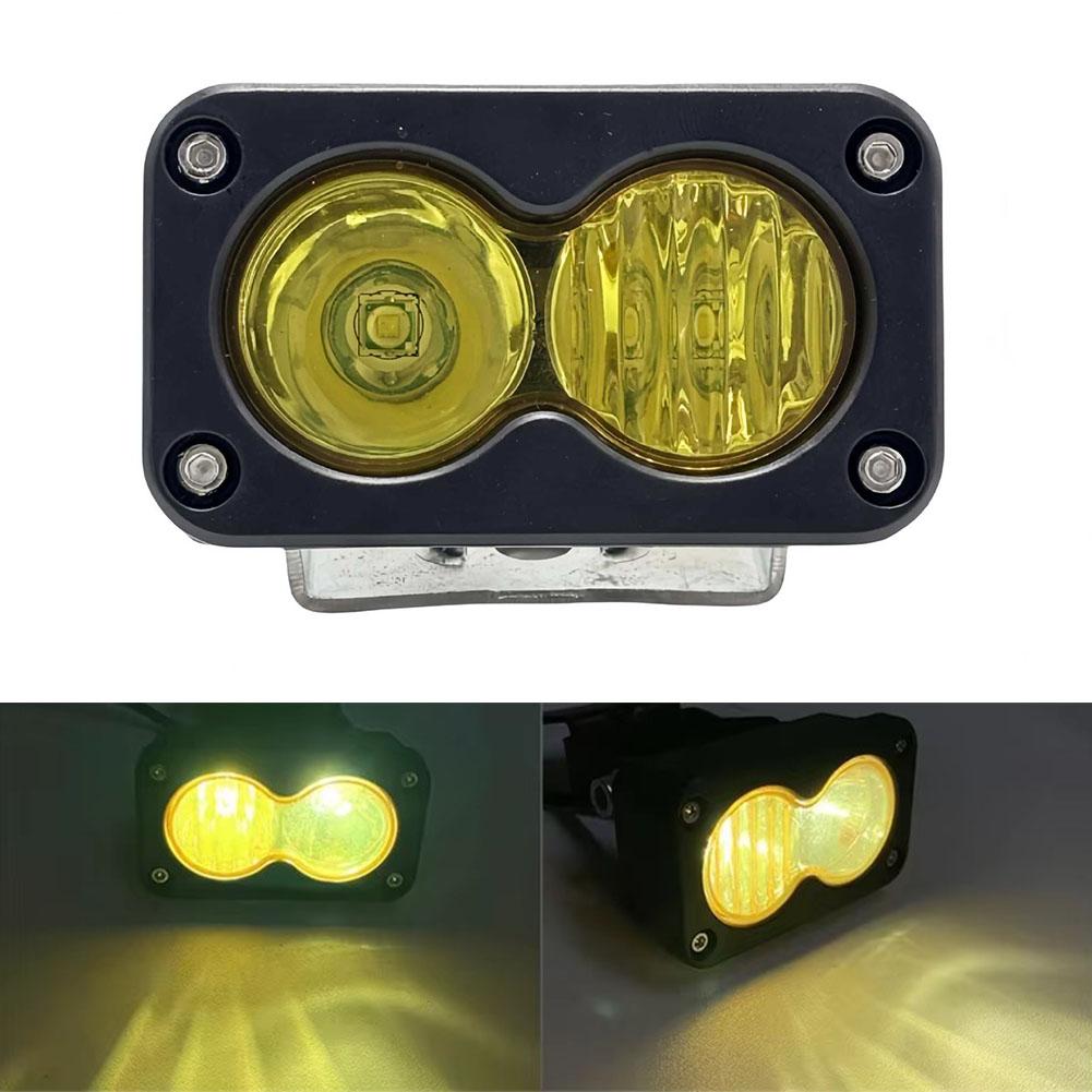 20W LED 헤드라이트 3인치 사각형 투광등 LED  - Universal Motorcycle Led Headlight Projector 리뷰 및 가격