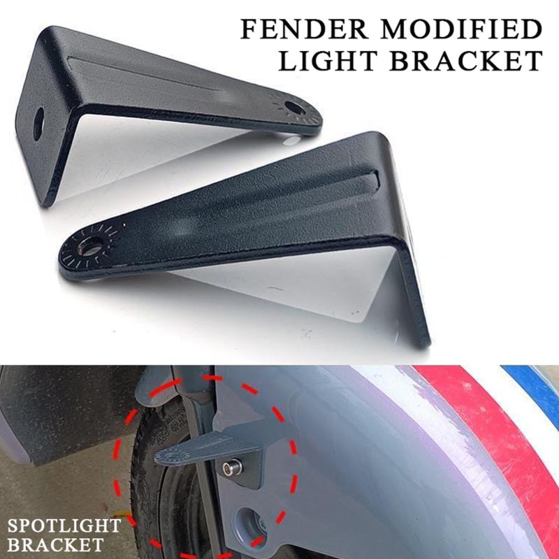 새로운 1/3세트 오토바이 스포트라이트 홀더 범용 조절 - Universal Motorcycle Led Headlight Projector 리뷰 및 가격