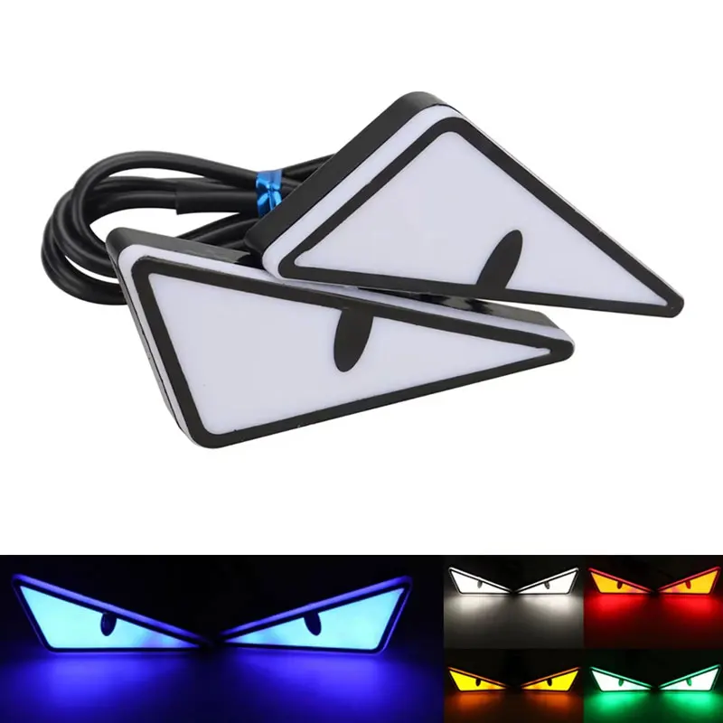 유니버설 자동차 LED 데빌 아이즈 라이트 데몬 아이즈 - Universal Motorcycle Led Headlight Projector 리뷰 및 가격